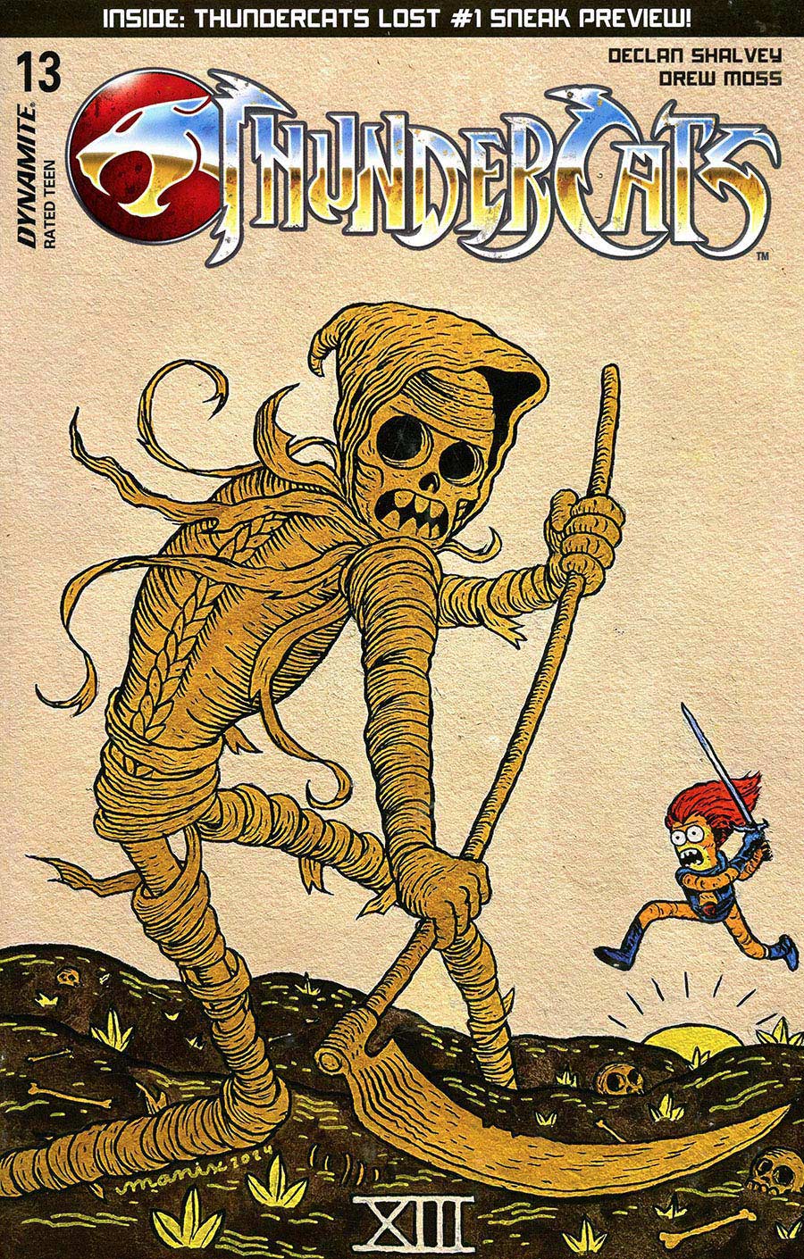 Thundercats Vol 3 #13 Cover E Variant Manix Cover