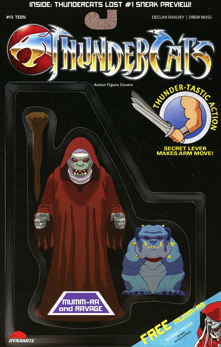 Thundercats Vol 3 #13 Cover F Variant Drew Moss Action Figure Cover