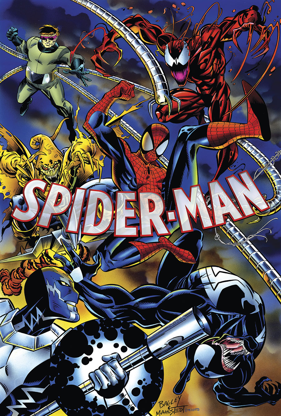 Spider-Man By David Michelinie & Mark Bagley Omnibus Vol 2 HC Direct Market Mark Bagley Enemies Variant Cover