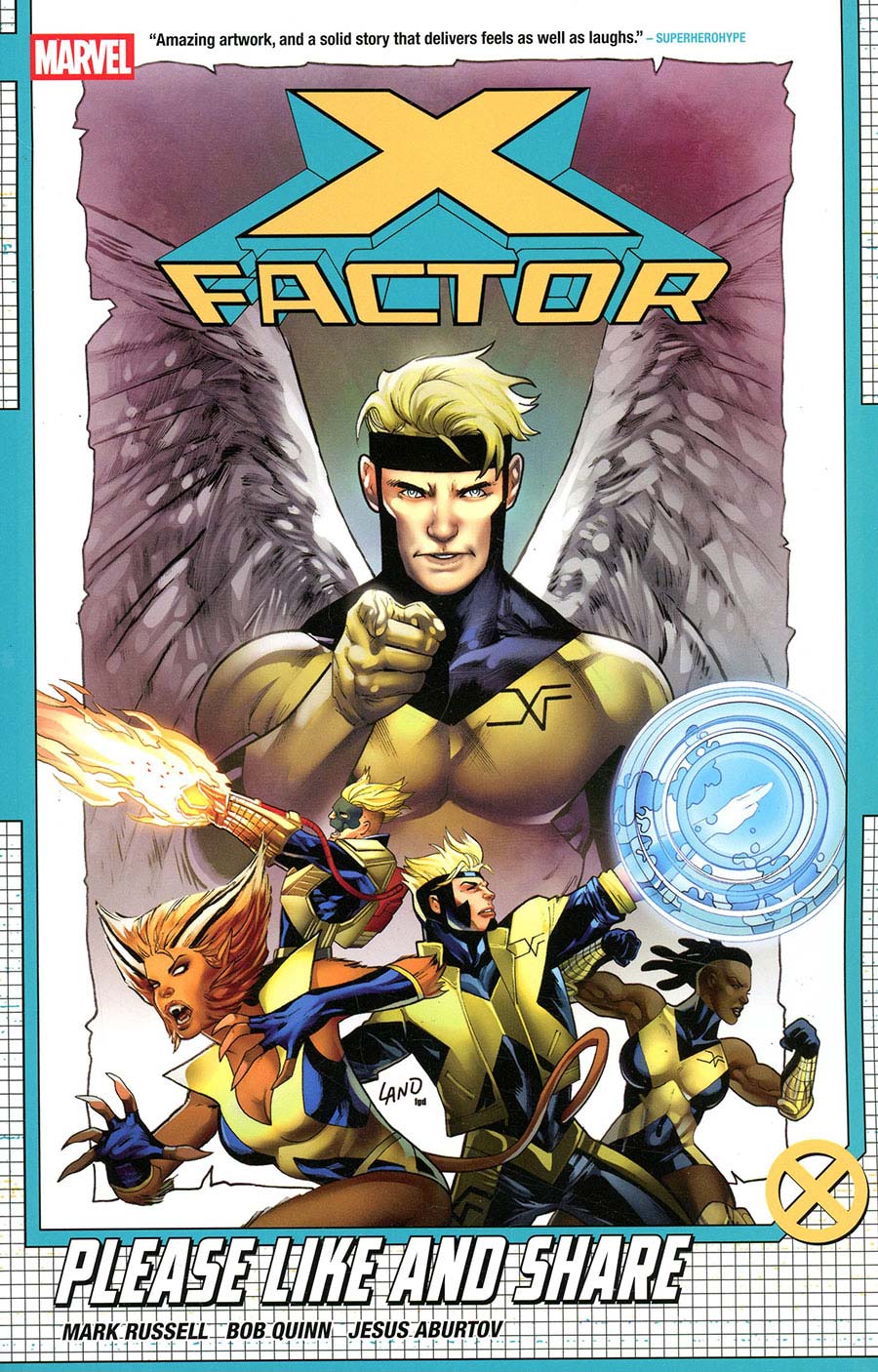 X-Factor By Mark Russell Vol 1 Please Like And Share TP