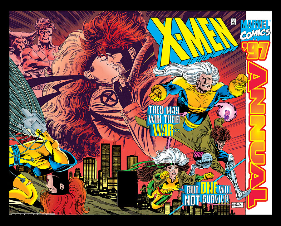 X-Men Onslaught Aftermath Omnibus HC Direct Market Steve Epting Variant Cover