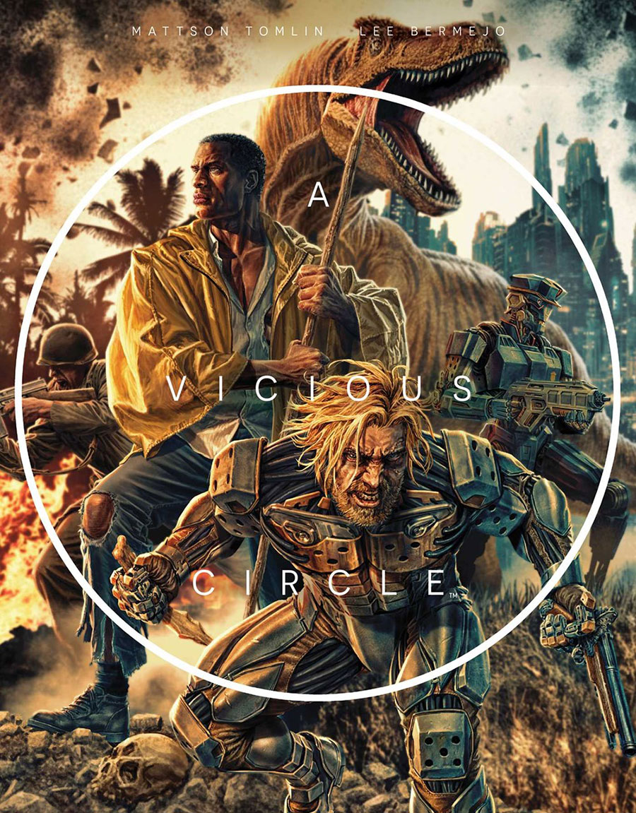 A Vicious Circle HC Book Market Lee Bermejo Cover