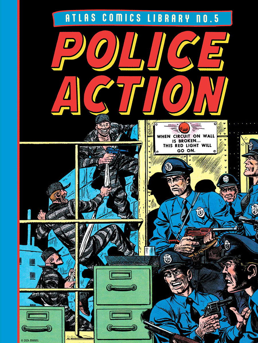Atlas Comics Library Vol 5 Police Action HC
