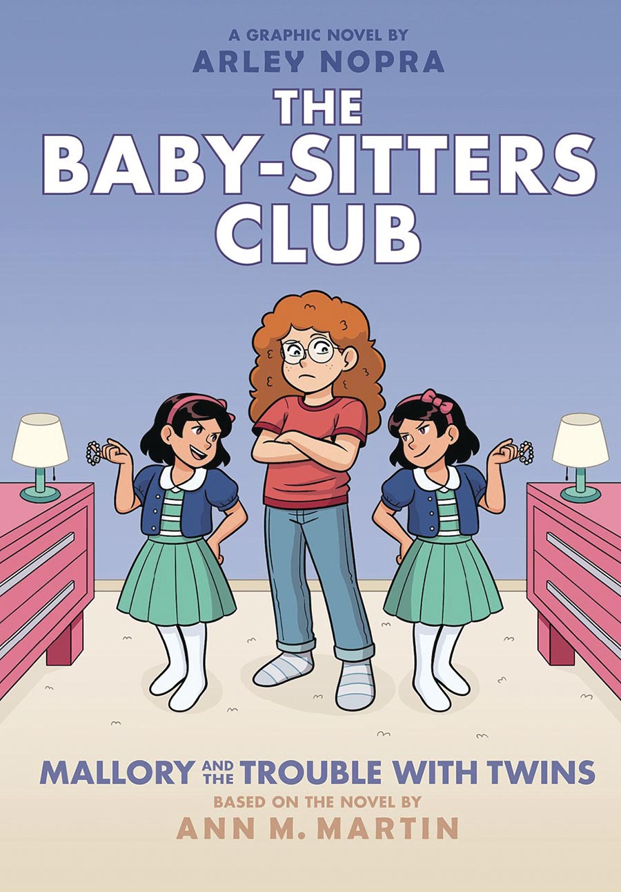 Baby-Sitters Club Color Edition Vol 17 Mallory And The Trouble With Twins HC