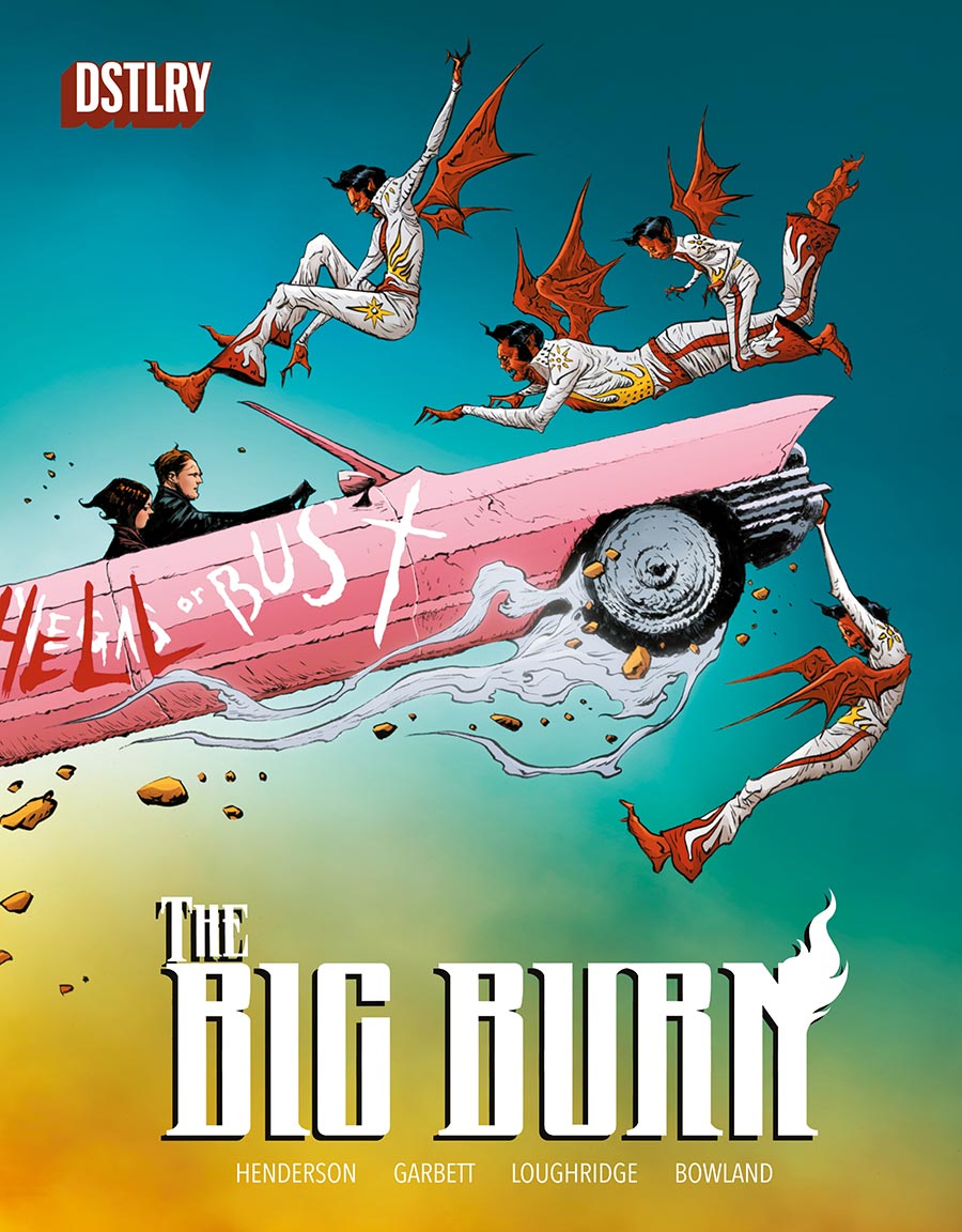 Big Burn HC Direct Market Exclusive Jae Lee Variant Cover - RESOLICITED