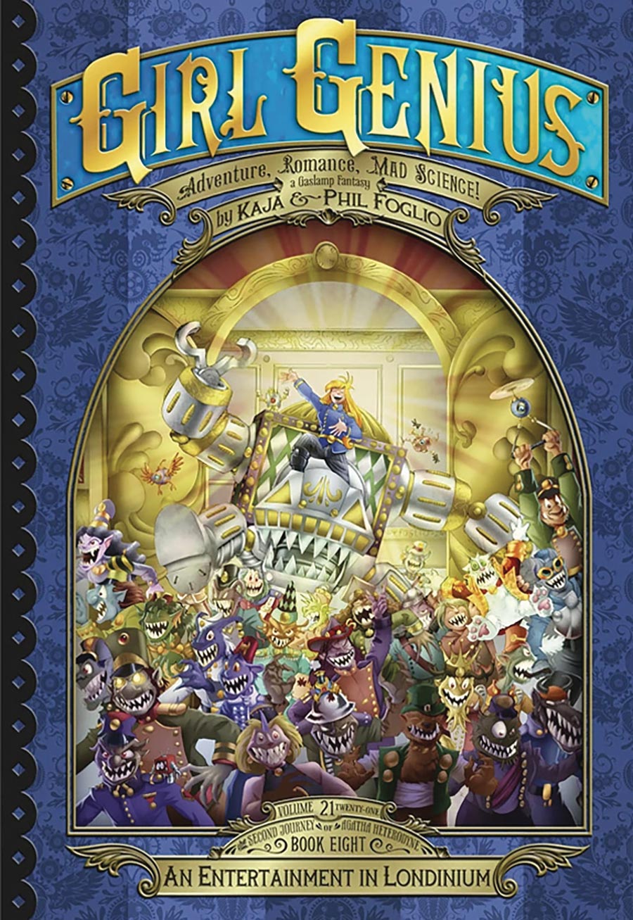 Girl Genius Second Journey Of Agatha Heterodyne Vol 8 An Entertainment In Londinium HC