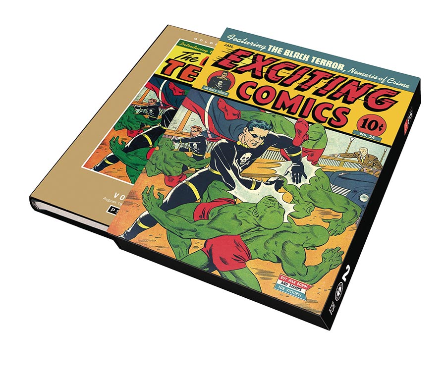 Golden Age Classics Black Terror Vol 2 HC Slipcase Edition