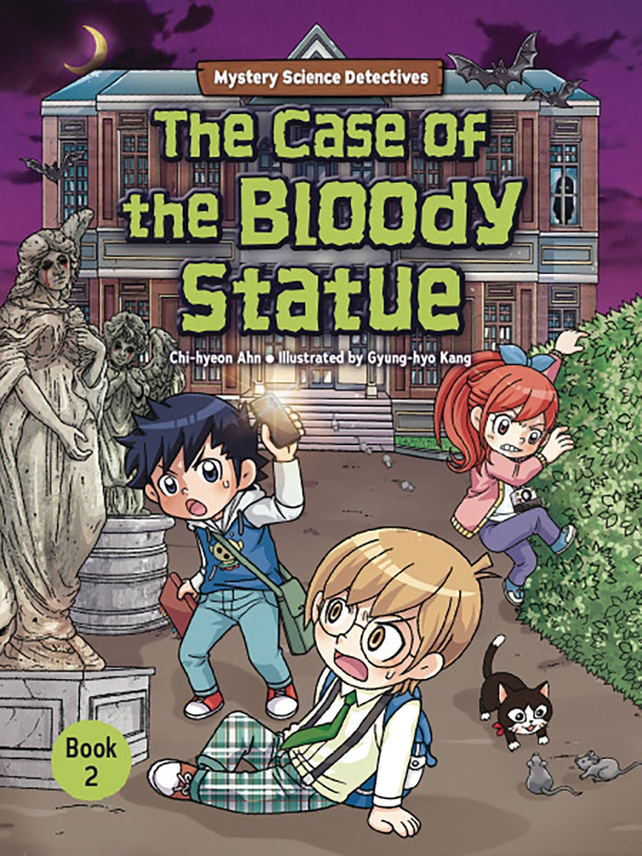 Mystery Science Detectives Vol 2 The Case Of The Bloody Statue GN
