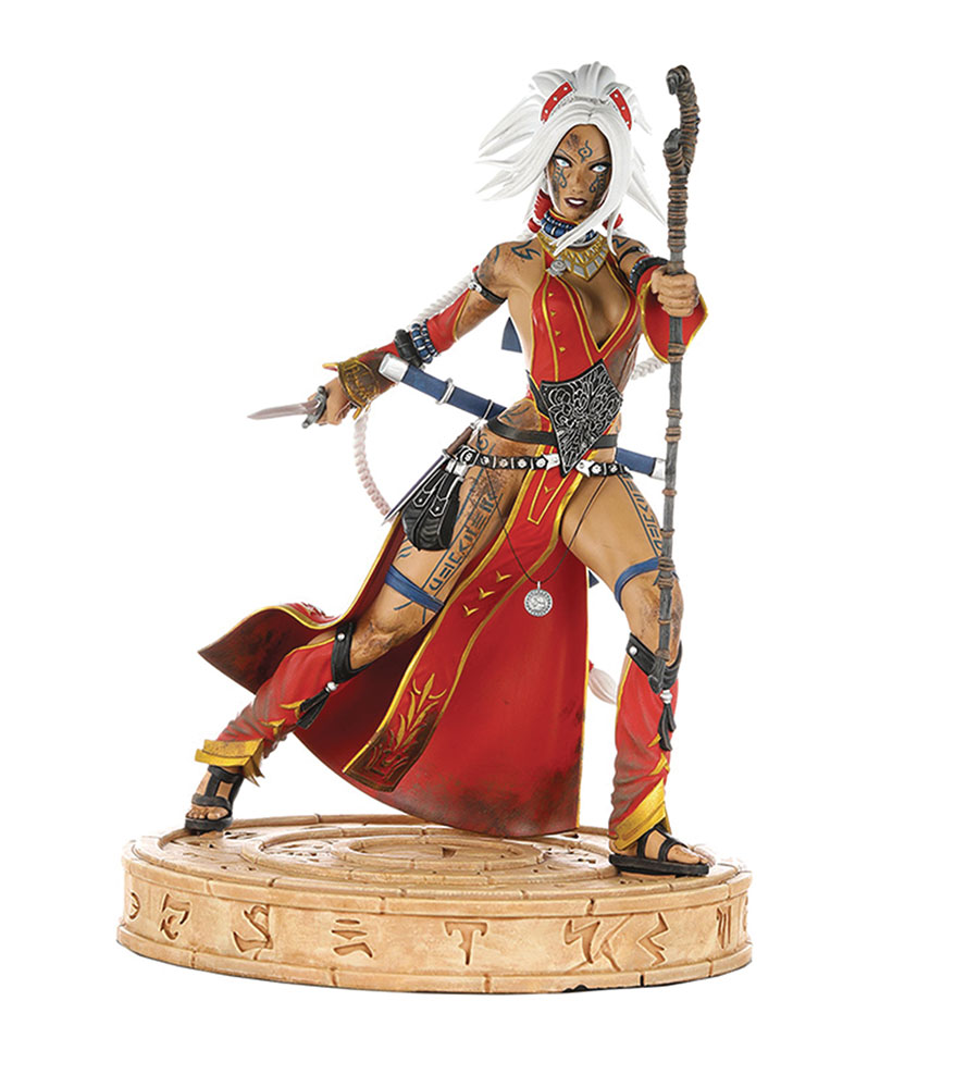Pathfinder Seoni Battle Ready Collectors Statue Artists Proof Edition