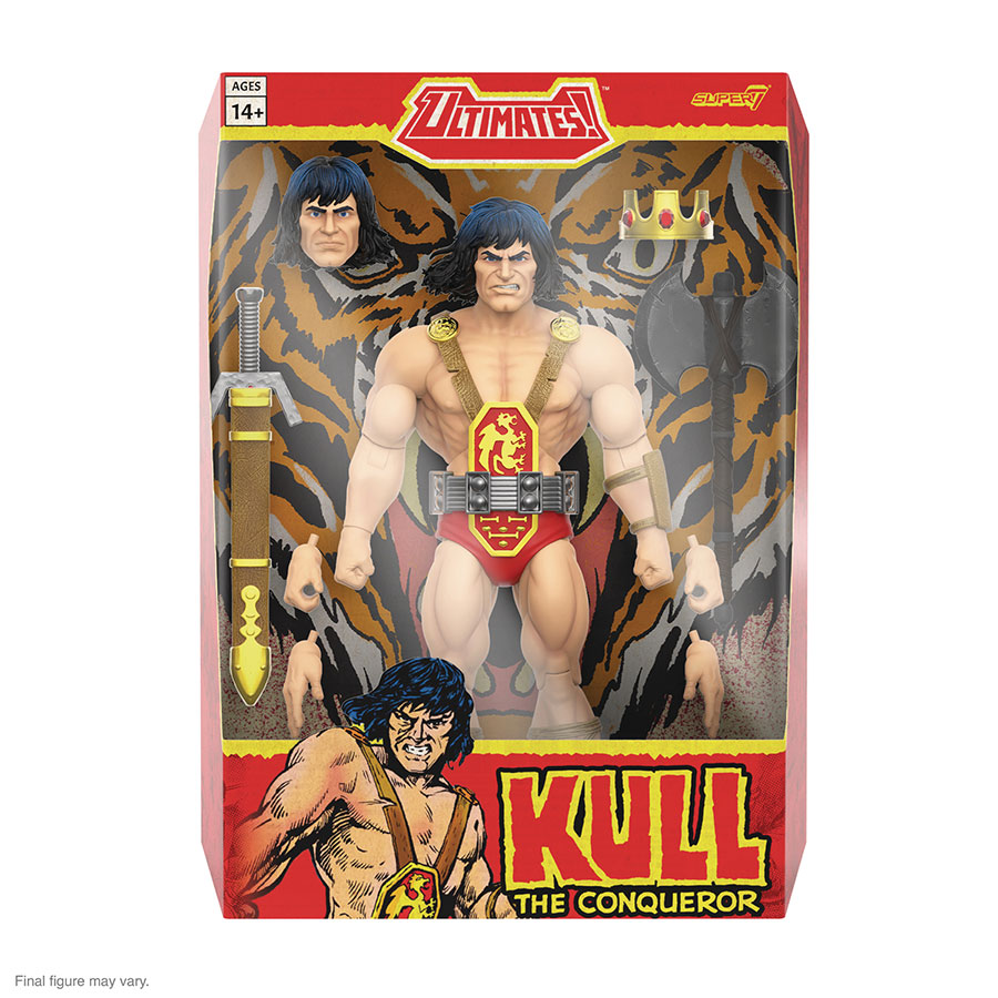 Conan The Barbarian Comics Ultimates Wave 2 Kull The Conqueror Action Figure