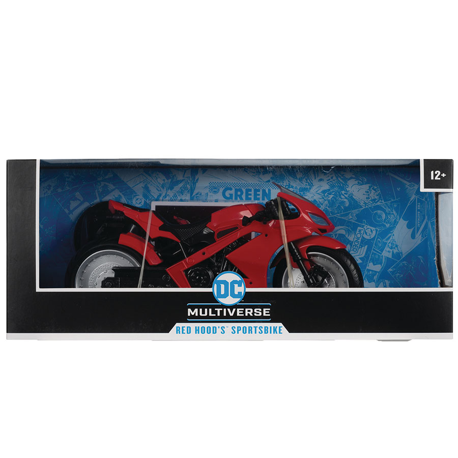 DC Multiverse Red Hood Motorcycle Vehicle