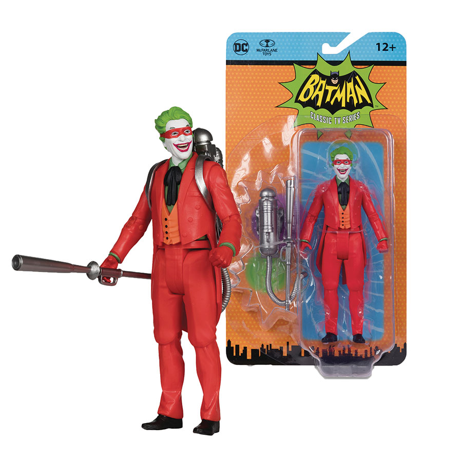 DC Retro 66 Batman 66 Joker (With Mask) 6-Inch Action Figure
