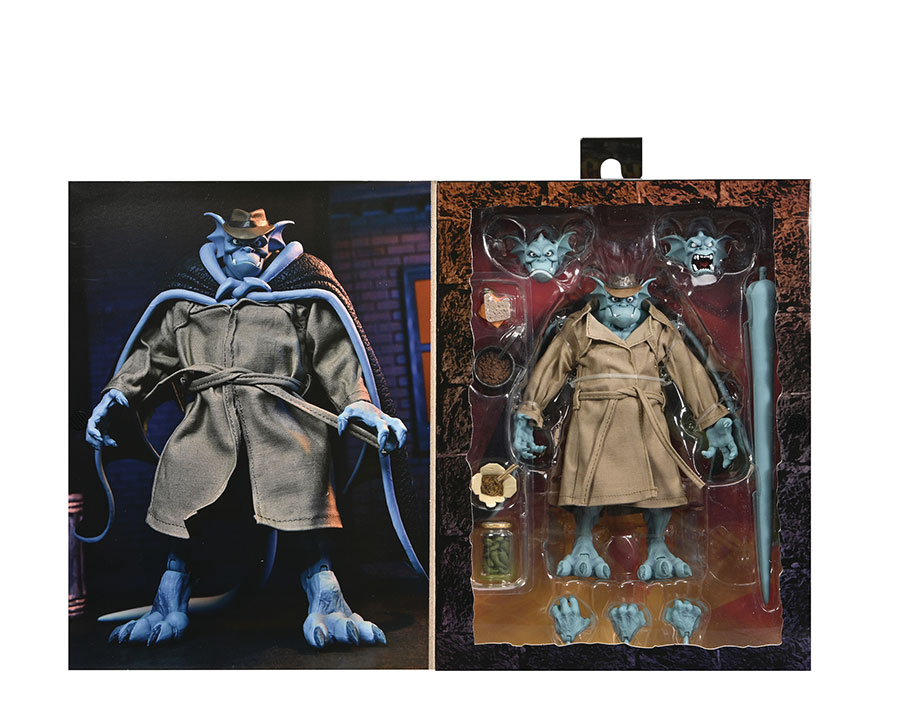 Gargoyles Detective Broadway Silver Falcon 7-Inch Action Figure