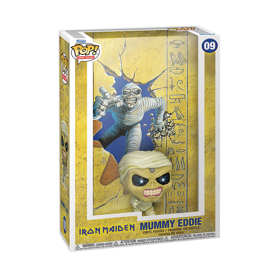 POP Albums Iron Maiden Powerslave 40th Anniversary Vinyl Figure