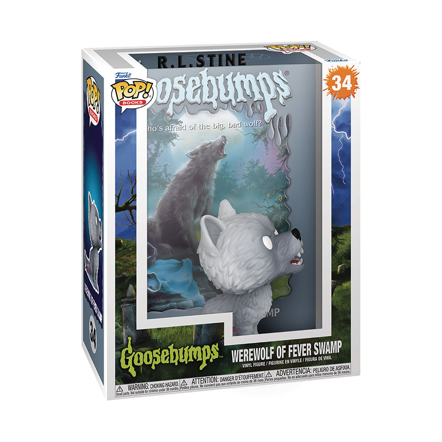 POP Book Covers Goosebumps Werewolf Of Fever Swamp Vinyl Figure