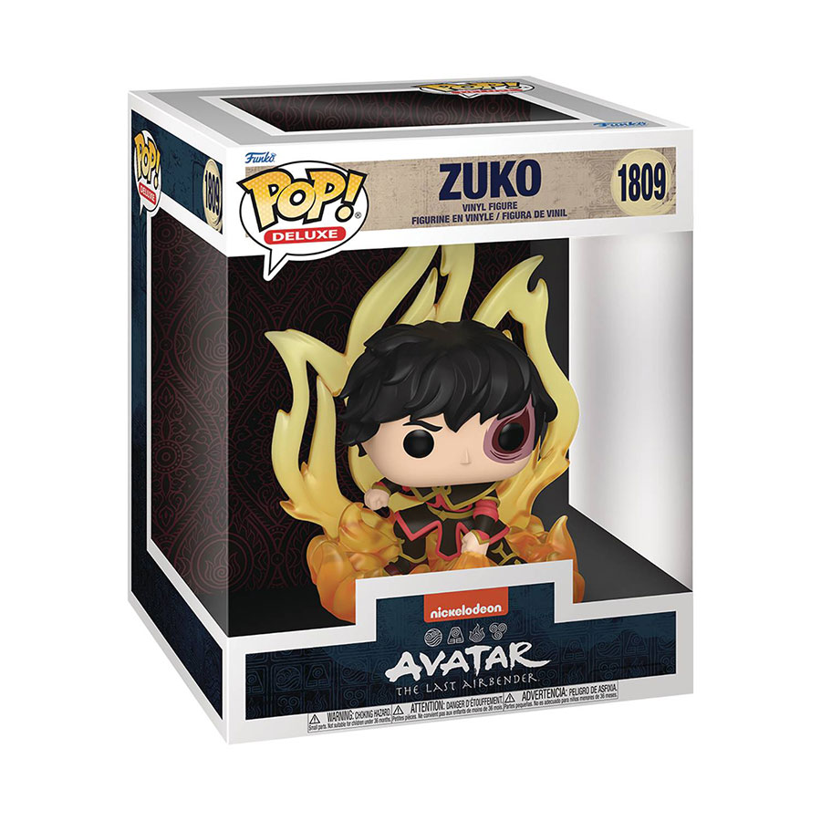 POP Deluxe Avatar The Last Airbender Zuko Vinyl Figure