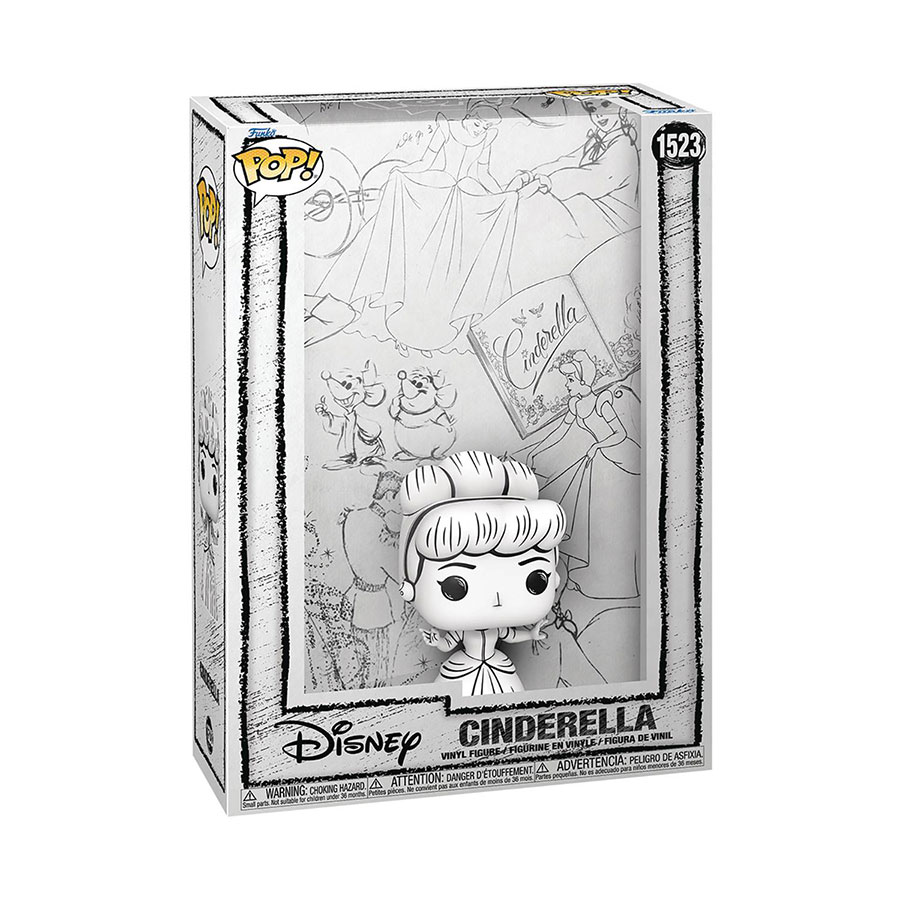 POP Art Cover Disney Cinderella (Sketched) Vinyl Figure