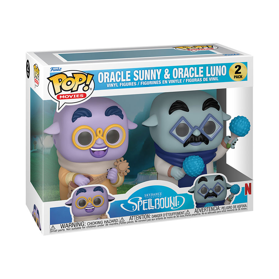 POP Movies Spellbound Oracle Sunny And Oracle Luno 2-Pack Vinyl Figure