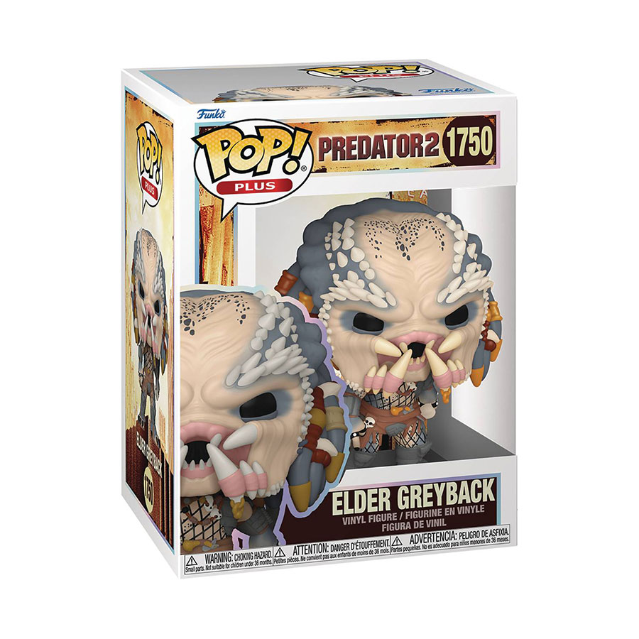 POP Plus Predator 2 Elder Greyback Vinyl Figure