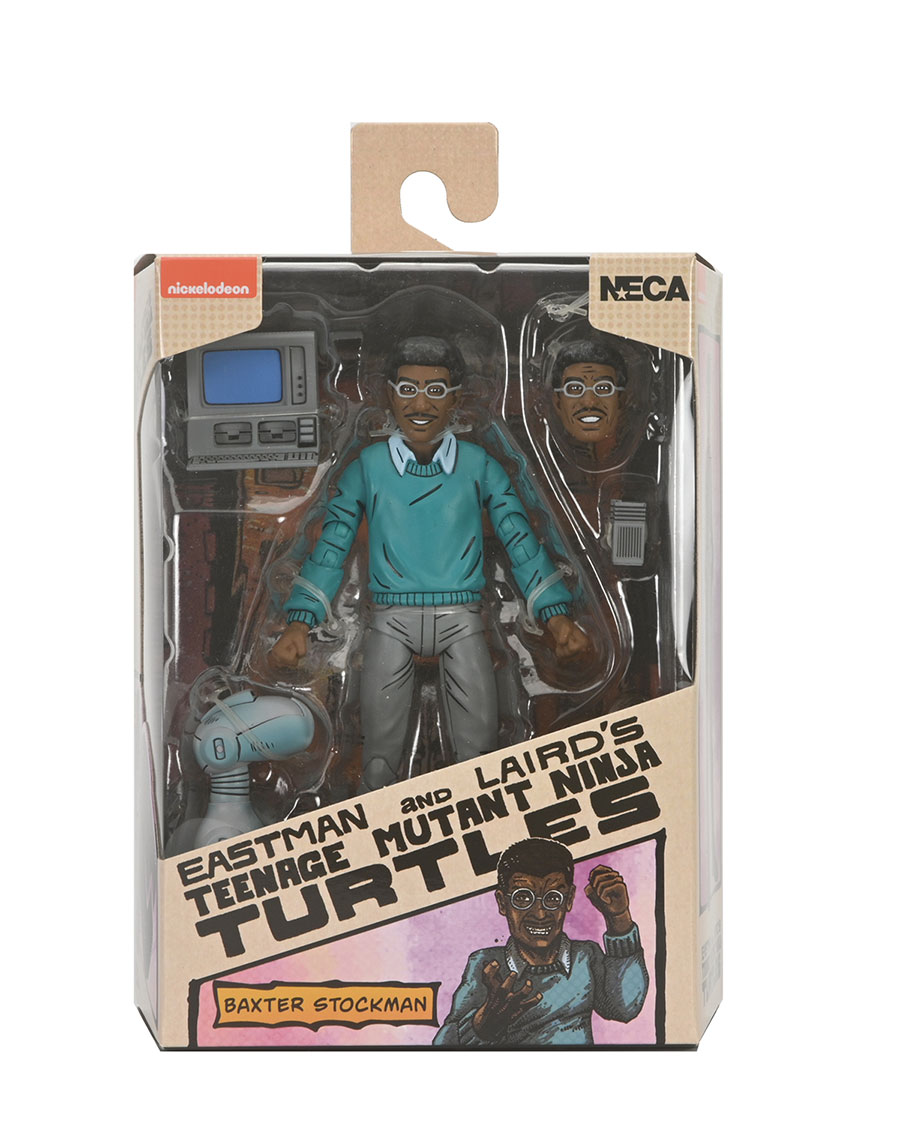Teenage Mutant Ninja Turtles Mirage Comics Baxter Stockman 7-Inch Action Figure