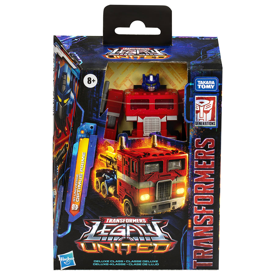 Transformers Generations Legacy Generation 1 Optimus Prime Deluxe-Class Action Figure