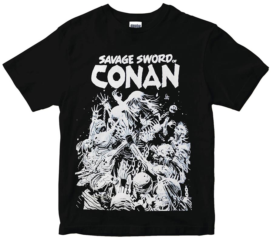 Conan The Barbarian Clutches Of Death T-Shirt Large