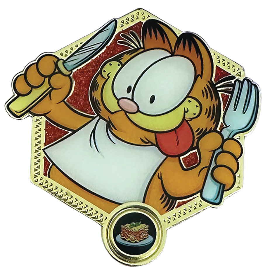 Garfield Golden Series 2 Hungry Garfield Pin