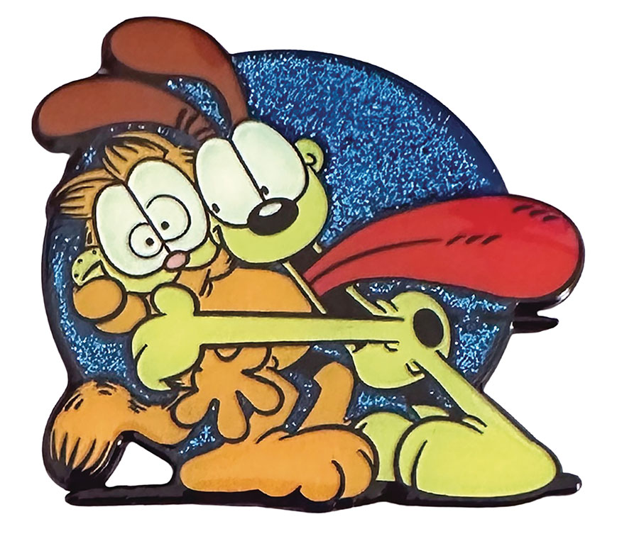 Garfield Odie Hug Pin