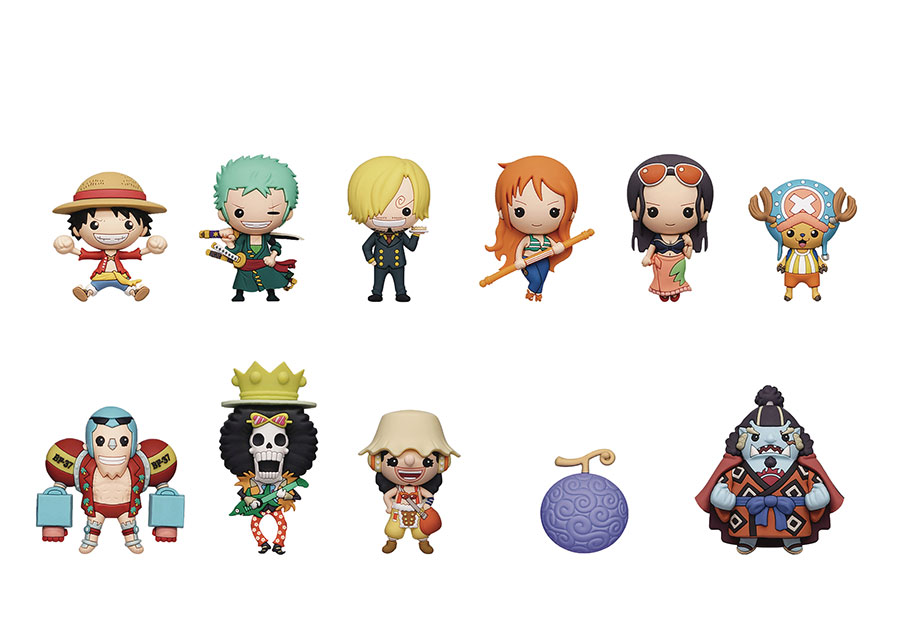 One Piece 3D Foam Bag Clip Series 3 Blind Mystery Box