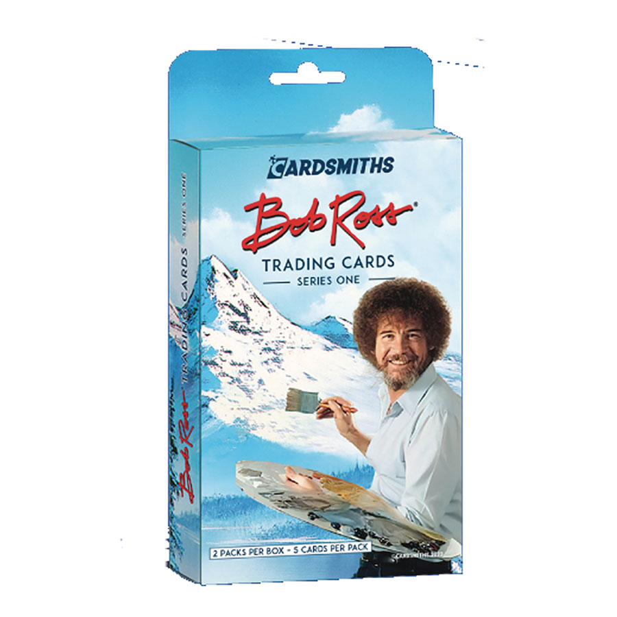 Cardsmiths Bob Ross Series 1 Trading Cards Collector Box