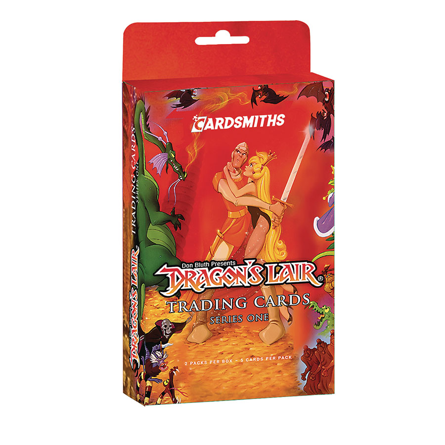 Cardsmiths Dragons Lair Series 1 Trading Cards Collector Box