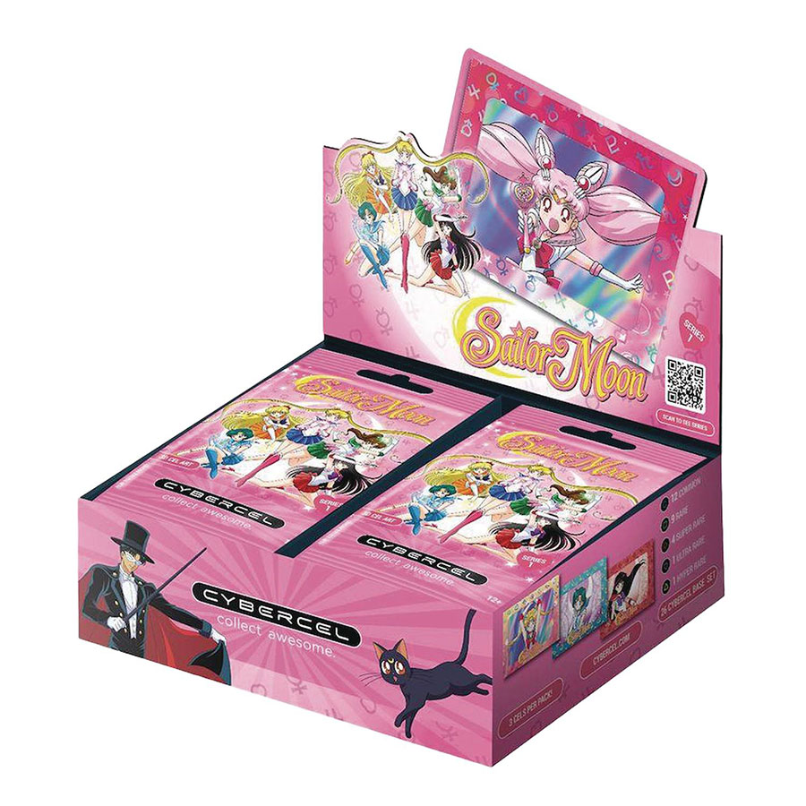 Cybercel Sailor Moon 3D Cel Art Series 1 Trading Cards Box