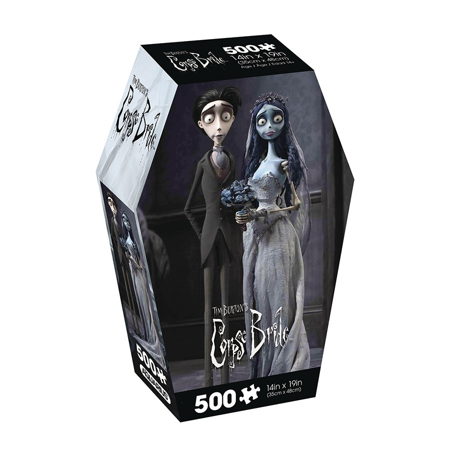 Corpse Bride Coffin Box 500-Piece Puzzle