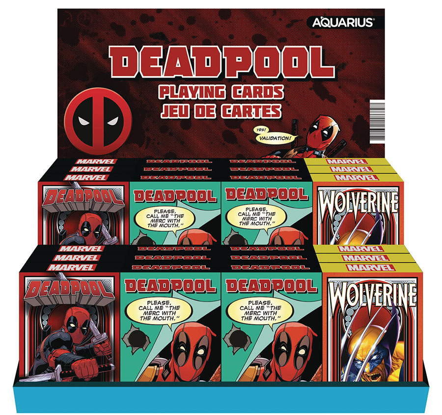 Deadpool Playing Cards 24-Piece Pre-Pack