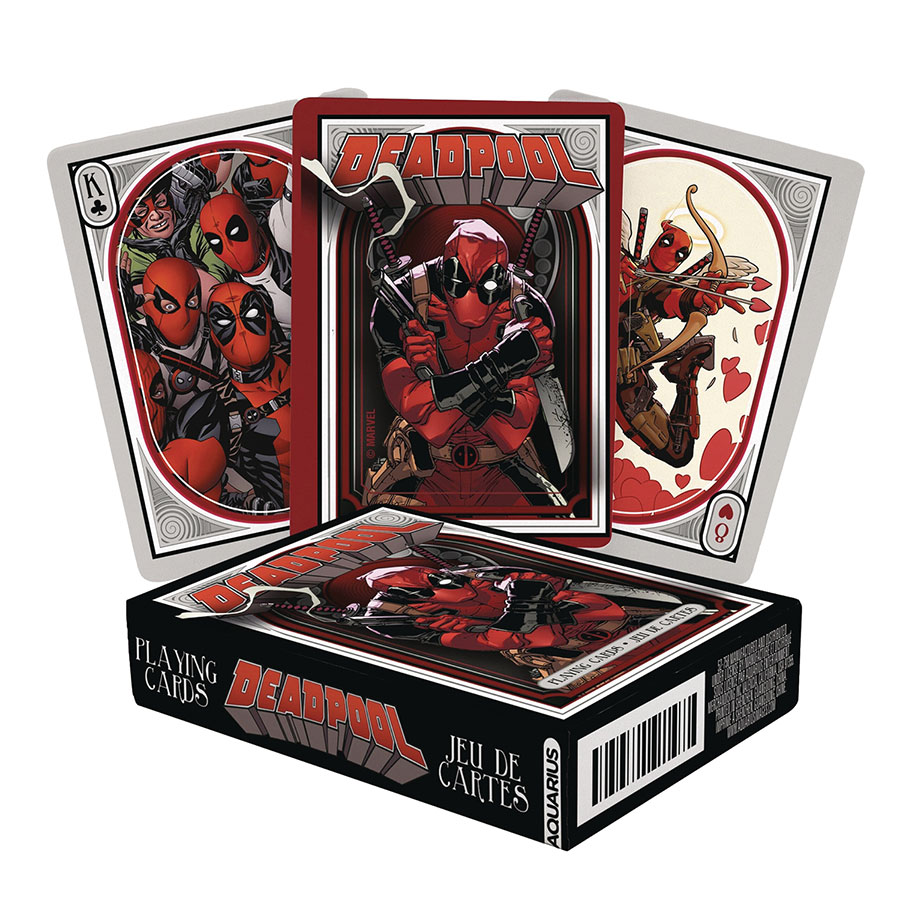 Deadpool Nouveau Playing Cards