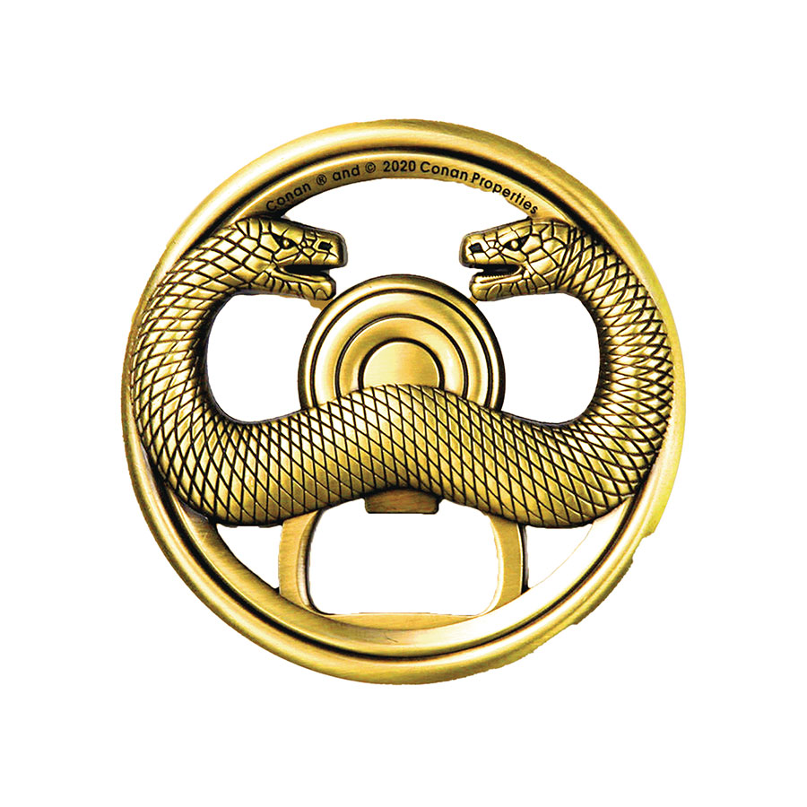 Conan Thulsa Doom Bottle Opener - Antique Gold