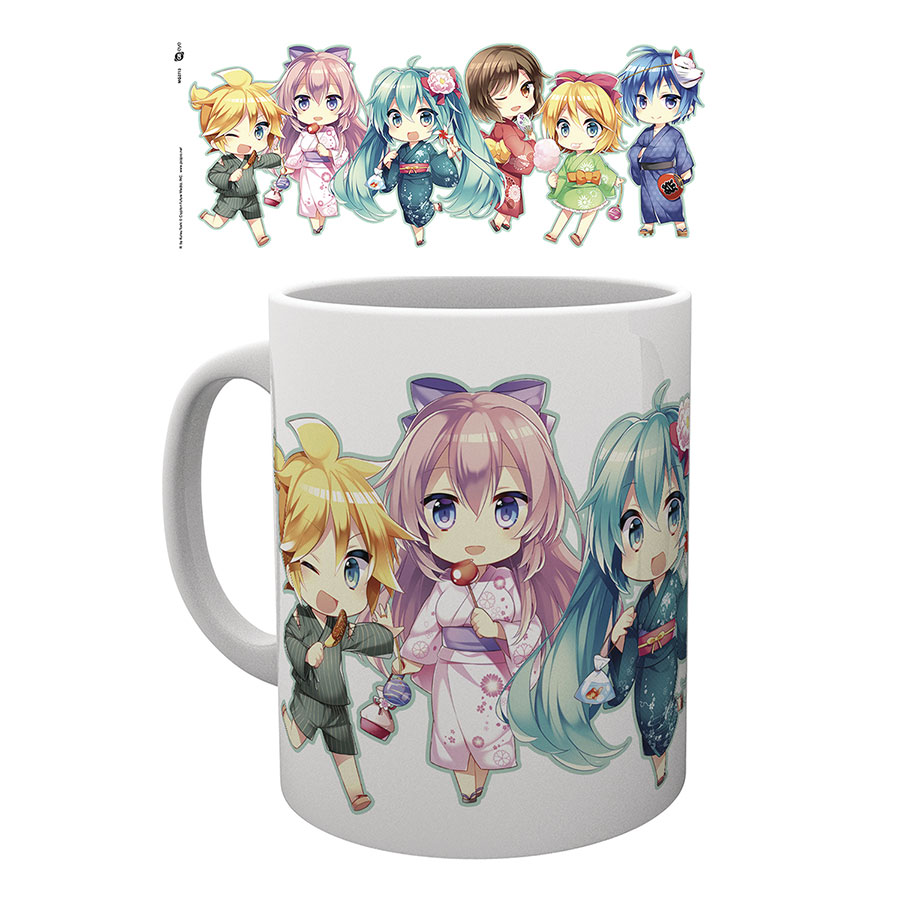 Hatsune Miku 10-Ounce Mug - Geisha Chibi