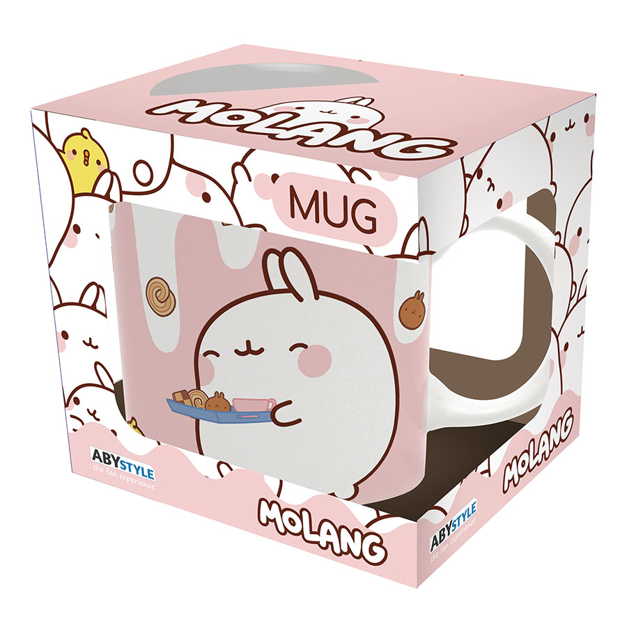 Molang Milk & Cookies 11-Ounce Music Mug