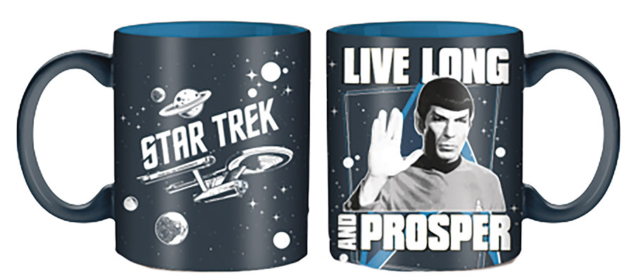 Star Trek Spock Live Long & Prosper 20-Ounce Mug