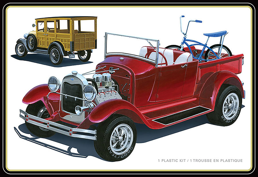 1929 Ford Woody Pickup 1/25 Scale AMT Model Kit