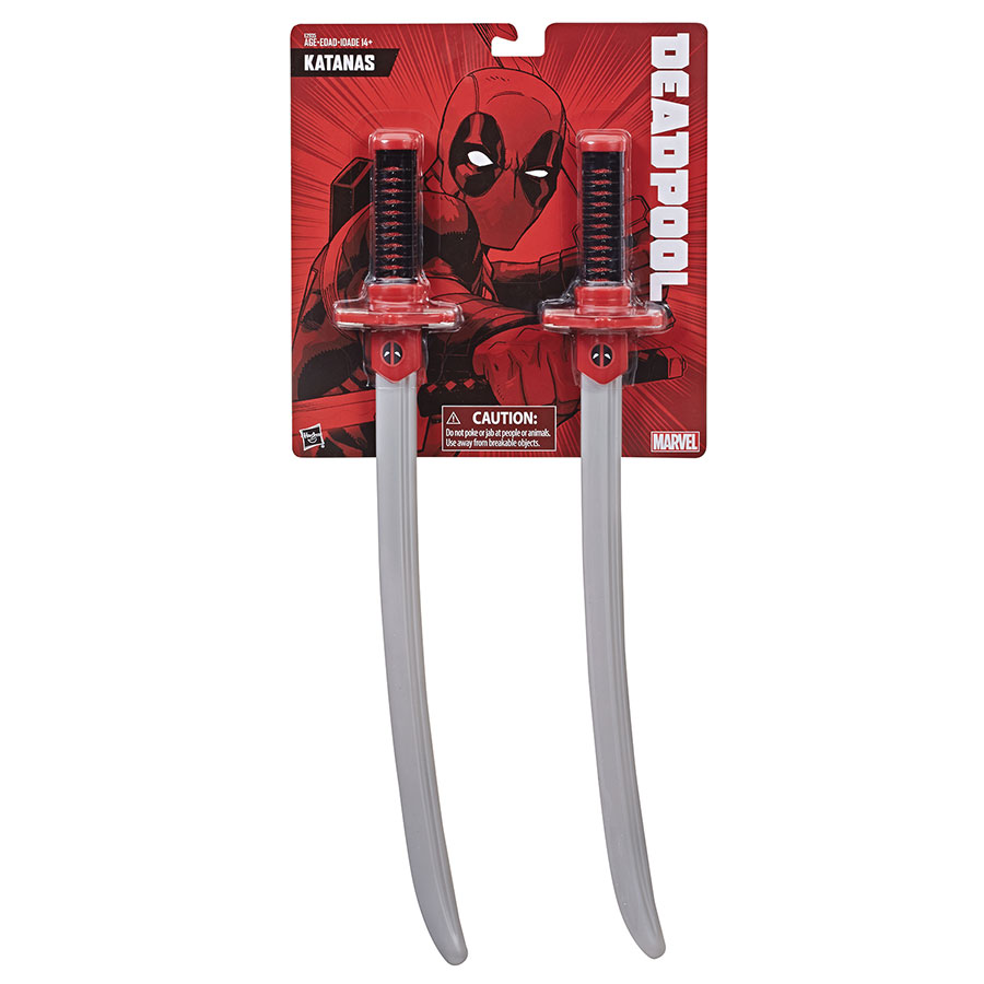 Marvel Heroes Deadpool Katanas 2-Piece Set Prop Toy