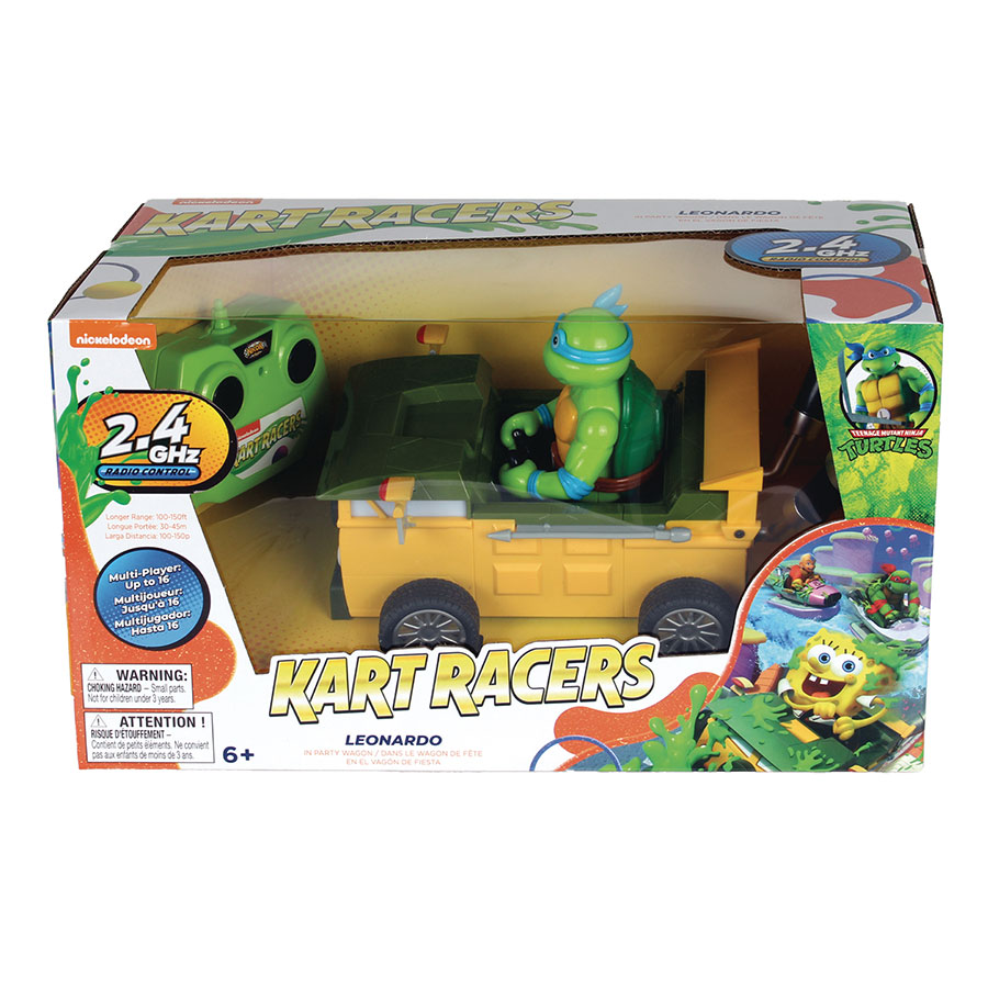 Teenage Mutant Ninja Turtles Leonardo Party Van R/C Kart Racer