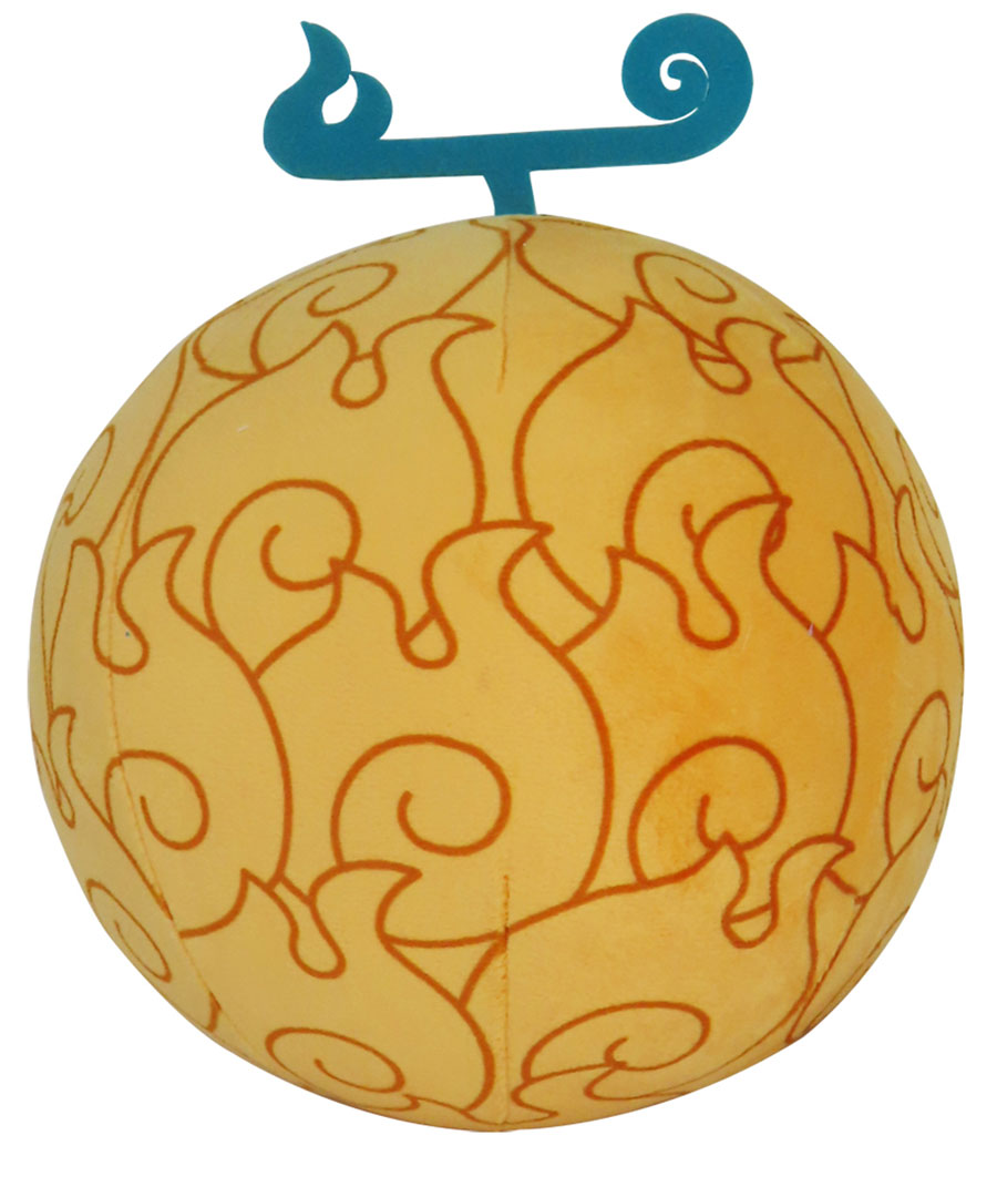 One Piece 7-Inch Fruit Plush - Flame Flame Fruit