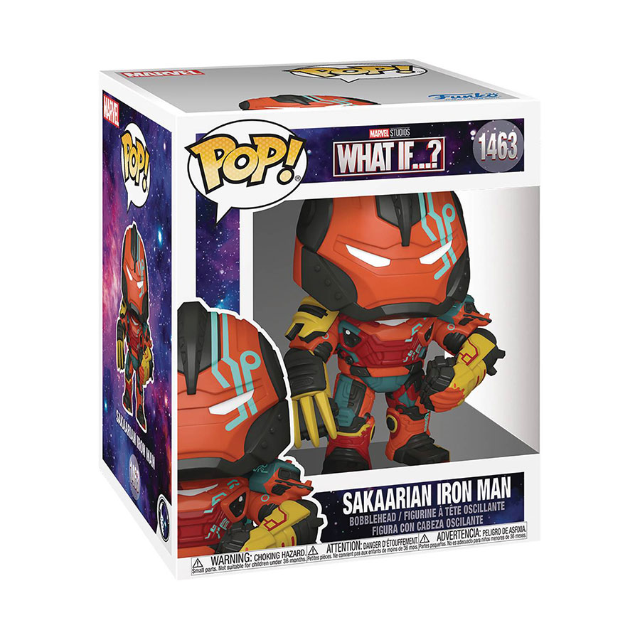 POP Super What If Sakaarian Iron Man Vinyl Bobble Head