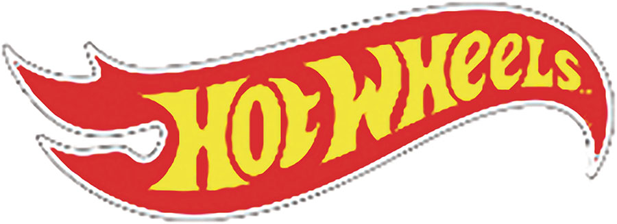 Hot Wheels Flame Aluminum Metal Sign