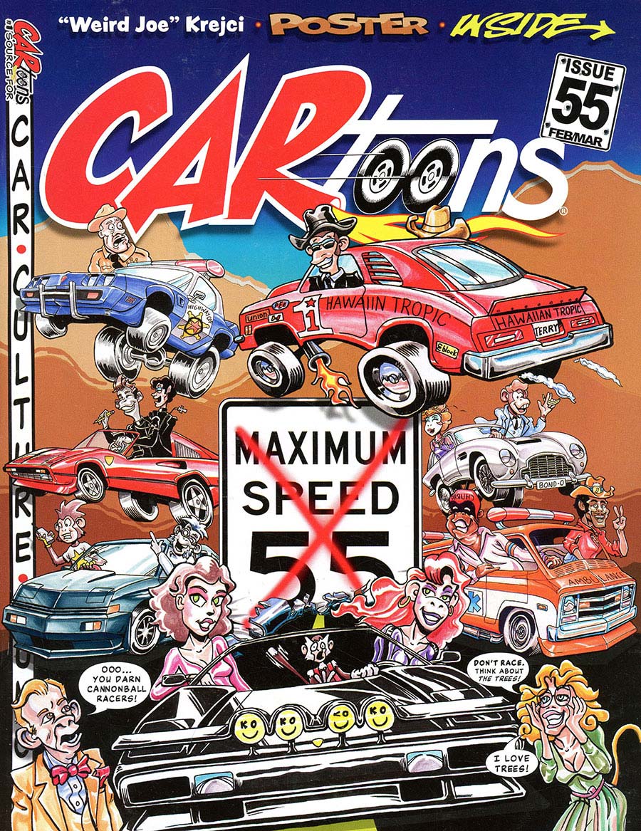 Cartoons Magazine #55 Covering All Car Cultures