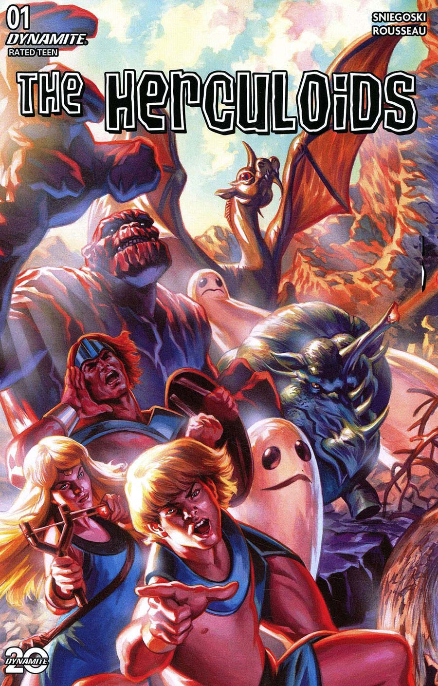 Herculoids #1 Cover O Incentive Felipe Massafera Foil Cover