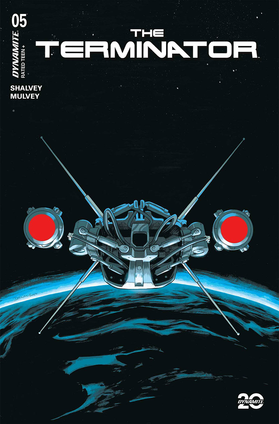 Terminator Vol 4 #5 Cover E Variant Declan Shalvey Foil Cover
