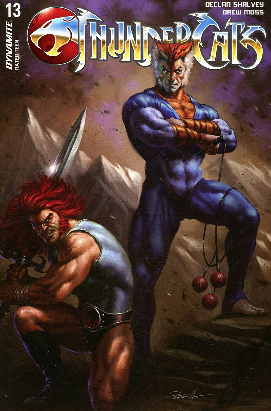 Thundercats Vol 3 #13 Cover G Variant Lucio Parrillo Foil Cover