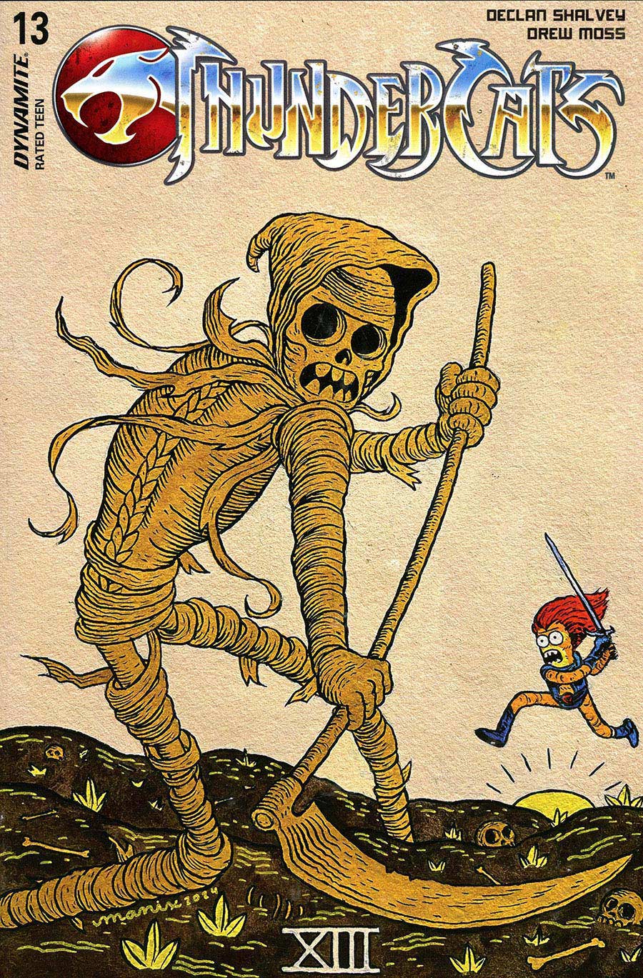 Thundercats Vol 3 #13 Cover I Variant Manix Foil Cover